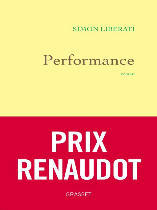 Cover image for Performance